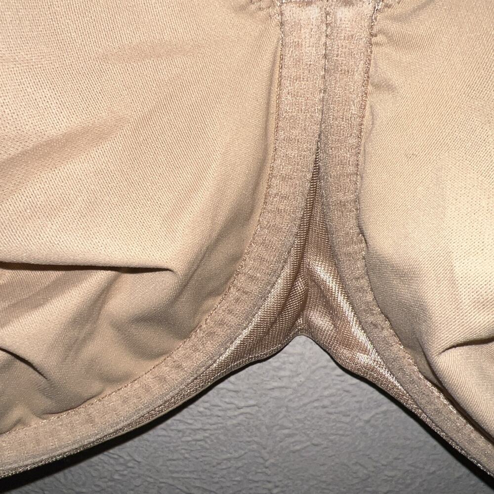 34G Wacoal Keep Your Cool Bra Underwire Bra Beige Seamless 855378 - Picture 10 of 12